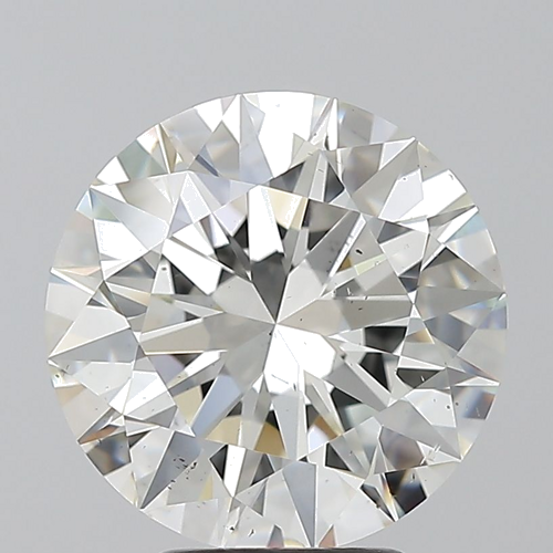 3.5 carat I-SI1 Excellent cut Natūralus Round Deimantas (1)