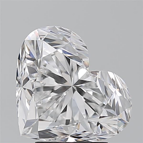 4.01 carat D-VS1 Natūralus Heart Deimantas (1)