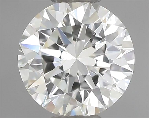 0.45 carat I-VVS1 Excellent cut Natūralus Round Deimantas (1)