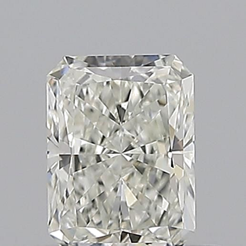 0.51 carat J-VVS1 Natūralus Radiant Deimantas (1)