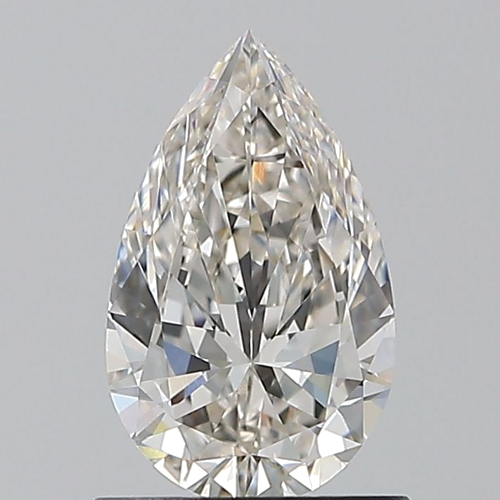 0.9 carat I-VS1 Natūralus Pear Deimantas (1)