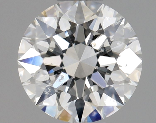 0.5 carat F-SI2 Excellent cut Natūralus Round Deimantas (1)