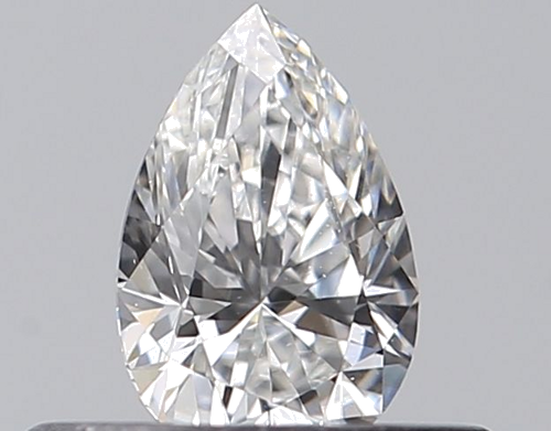 0.28 carat E-VS1 Natūralus Pear Deimantas (1)