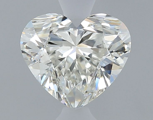 0.43 carat J-VS1 Natūralus Heart Deimantas (1)