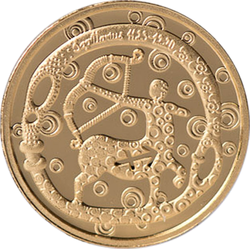 Šaulys Zodiako ženklai, auksas (.999) 1,24 g (lapkričio 22 – gruodžio 21) (1)