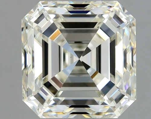 1.01 carat K-VS1 Natūralus Asscher Deimantas (1)