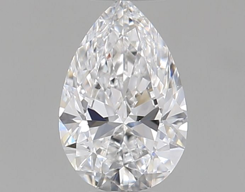 0.32 carat E-VVS1 Natūralus Pear Deimantas (1)