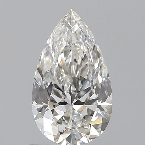 0.8 carat I-VS2 Natūralus Pear Deimantas (1)