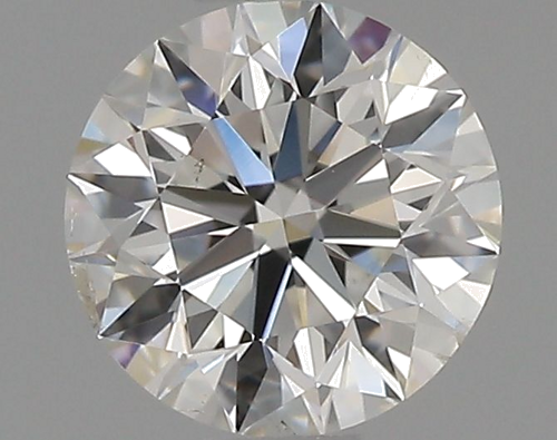 0.5 carat G-SI2 Excellent cut Natūralus Round Deimantas (1)