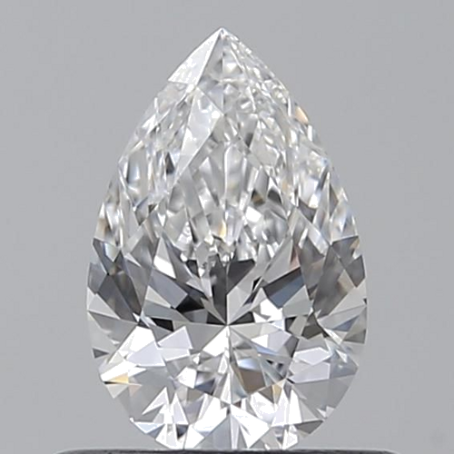 0.52 carat E-VVS1 Natūralus Pear Deimantas (1)