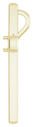 Pakabukas „Solitaire Cross“ 14k yellow gold Round 3.5mm (3)
