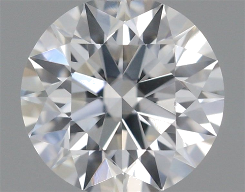 0.49 carat H-SI1 Very Good cut Natūralus Round Deimantas (1)
