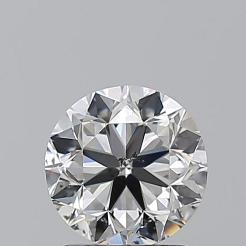 1.51 carat I-SI2 GD cut Natūralus Round Deimantas (1)