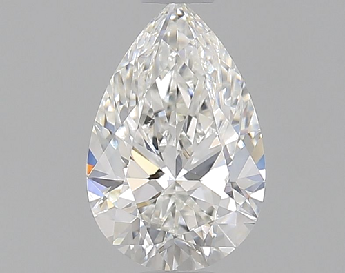 0.54 carat G-IF Natūralus Pear Deimantas (1)