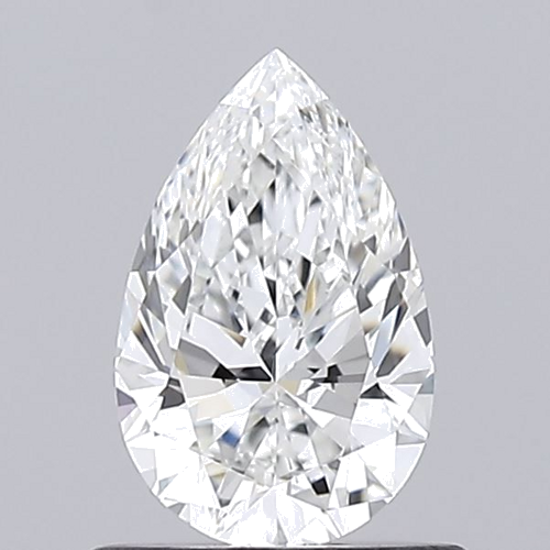 0.6 carat G-VS1 Natūralus Pear Deimantas (1)