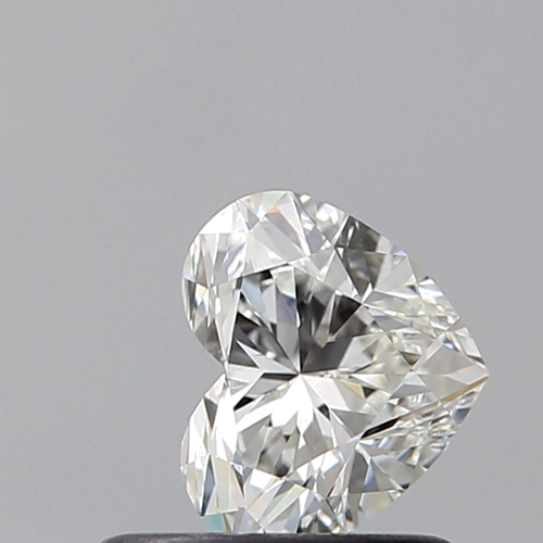 0.55 carat H-VVS2 Natūralus Heart Deimantas (1)