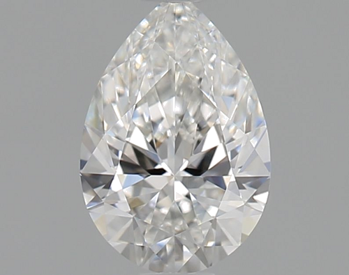 0.54 carat F-VVS1 Natūralus Pear Deimantas (1)