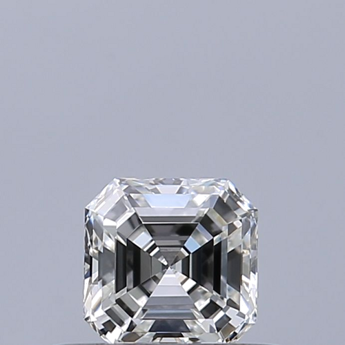 0.32 carat F-IF Natūralus Asscher Deimantas (1)