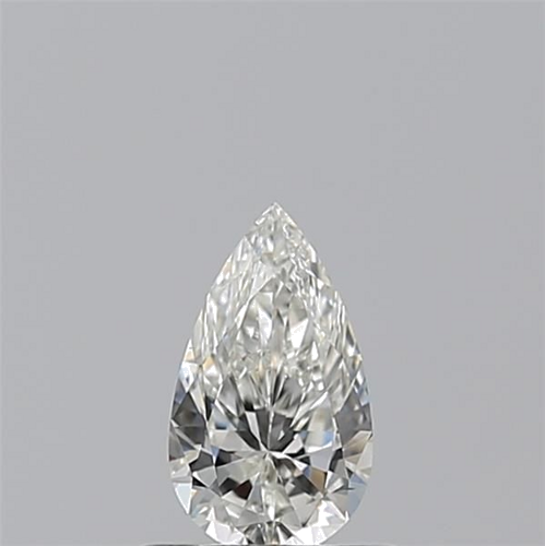 0.5 carat H-VS2 Natūralus Pear Deimantas (1)