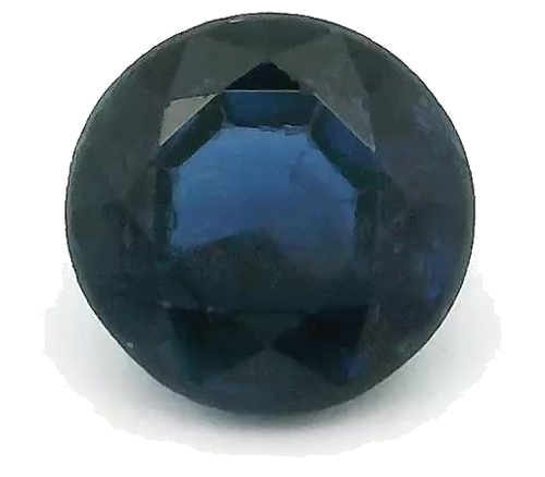 0.51 carat BLUE Round Safyras (1)