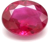 0.5 carat RED BRILLIANTSTEP cut Oval Rubinas (1)