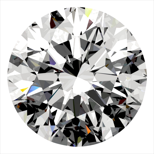 0.31 carat F-VS2 Excellent cut Natūralus Round Deimantas (1)