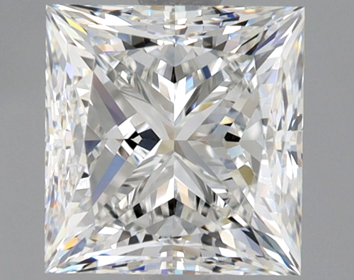 1.9 carat F-VVS2 Natūralus Princess Deimantas (1)