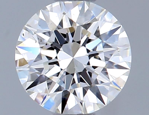 0.54 carat F-SI1 Excellent cut Natūralus Round Deimantas (1)