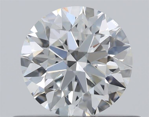0.5 carat H-VVS1 Excellent cut Natūralus Round Deimantas (1)