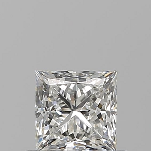 0.6 carat G-VVS1 Natūralus Princess Deimantas (1)