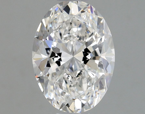 0.9 carat E-SI1 Natūralus Oval Deimantas (1)