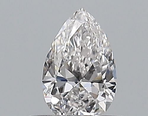 0.3 carat E-VVS1 Natūralus Pear Deimantas (1)