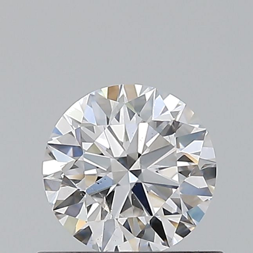 0.6 carat F-SI1 Excellent cut Natūralus Round Deimantas (1)