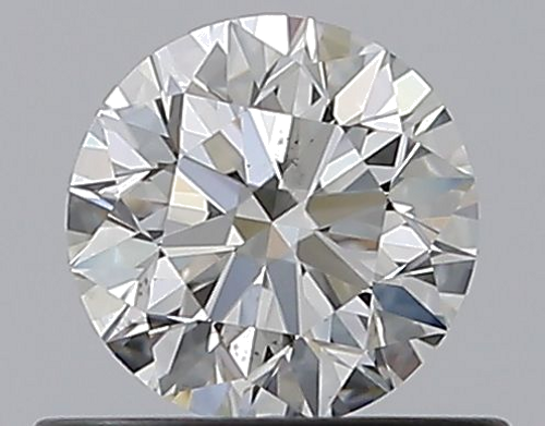 0.52 carat I-VS2 Excellent cut Natūralus Round Deimantas (1)