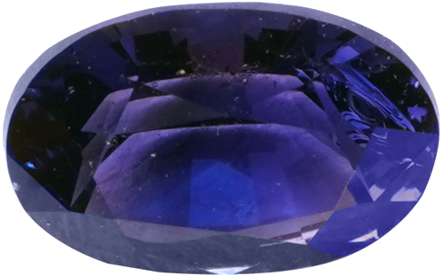 0,58 ct. Zilais safīrs (1)