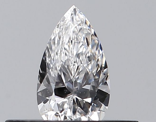0.24 carat D-VVS1 Natūralus Pear Deimantas (1)