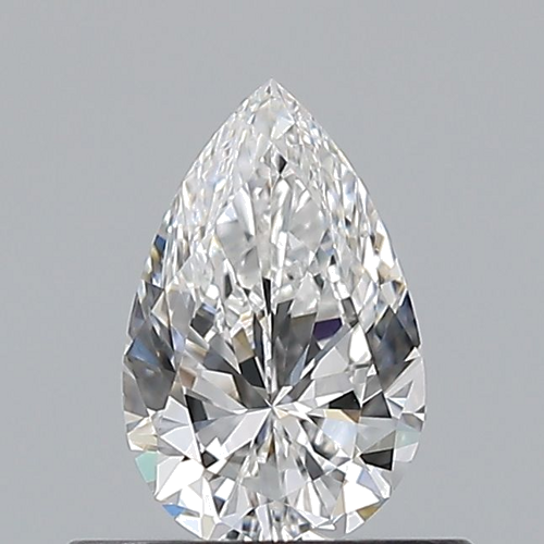 0.5 carat E-VS1 Natūralus Pear Deimantas (1)