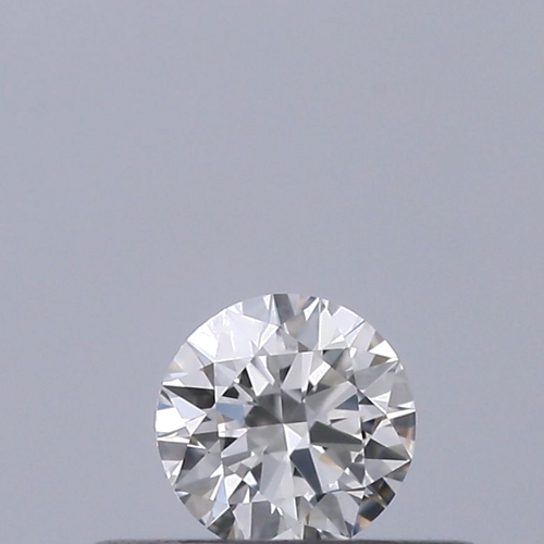 0.18 carat F-VVS2 Excellent cut Natūralus Round Deimantas (1)