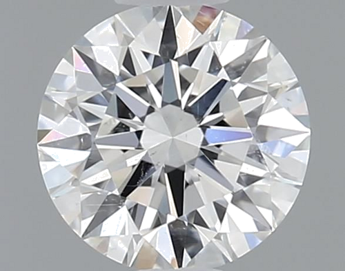 0.43 carat F-SI2 Excellent cut Natūralus Round Deimantas (1)