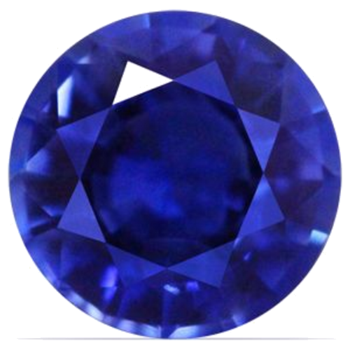 0.68 carat BLUE Round Safyras (1)