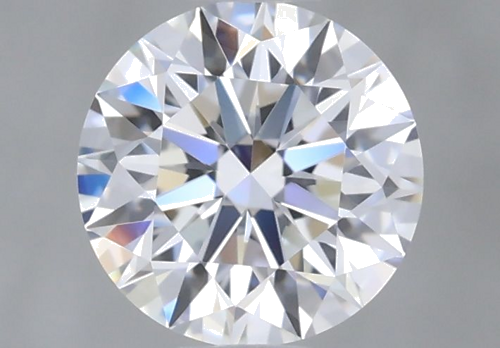 0.5 carat E-VVS2 Excellent cut Natūralus Round Deimantas (1)