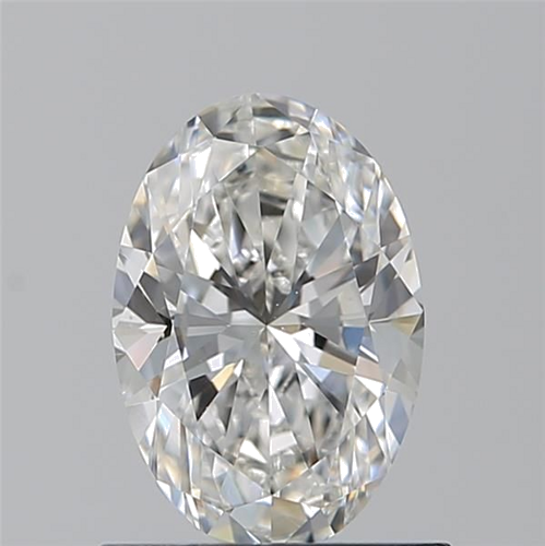 0.9 carat G-VS2 Natūralus Oval Deimantas (1)