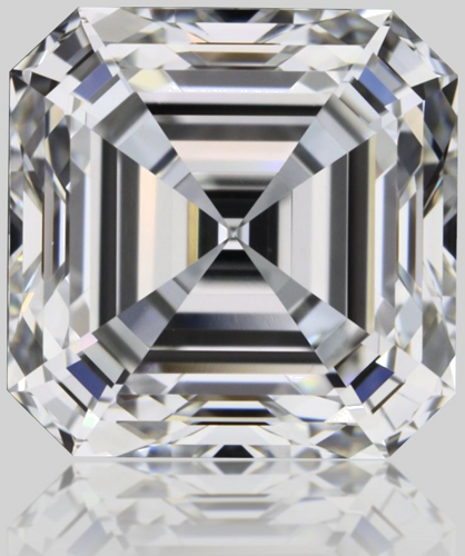 1.02 carat G-VVS1 Natūralus Asscher Deimantas (1)