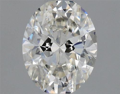 0.61 carat I-SI2 Natūralus Oval Deimantas (1)