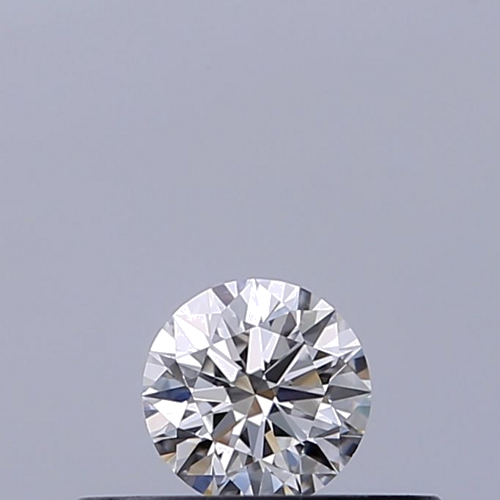 0.19 carat F-VVS1 Excellent cut Natūralus Round Deimantas (1)