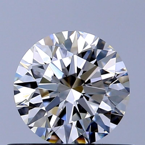 0.55 carat F-VVS1 Excellent cut Natūralus Round Deimantas (1)
