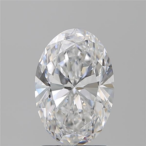 2.01 carat D-SI1 Natūralus Oval Deimantas (1)