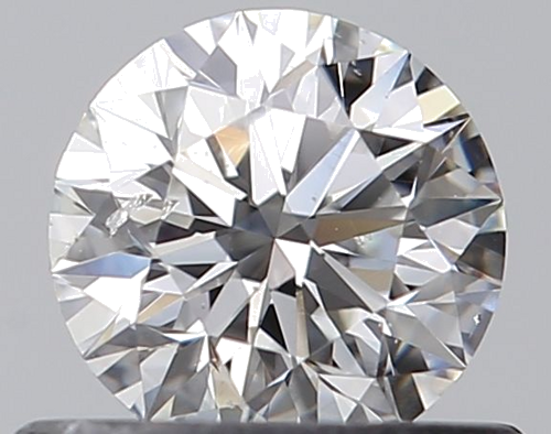 0.5 carat F-SI2 Excellent cut Natūralus Round Deimantas (1)