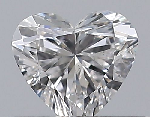 0.31 carat E-SI1 Natūralus Heart Deimantas (1)