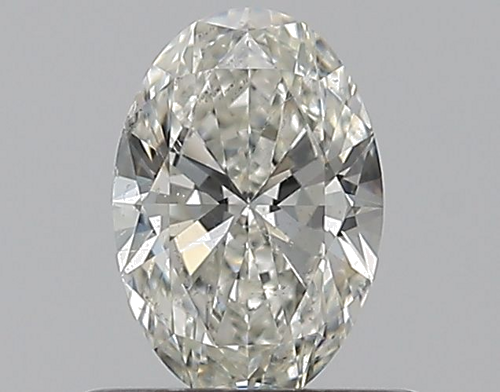 0.51 carat I-SI2 Natūralus Oval Deimantas (1)